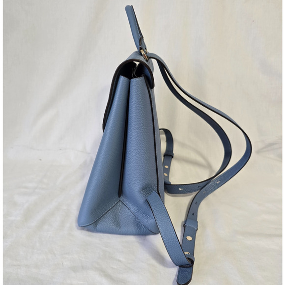 Kate Spade Essential Medium Backpack Manta Blue Leather w/ Dust Bag NWOT main image 7